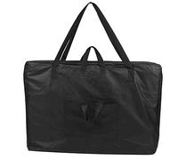 Brrnoo Borsa Portatile per Lettino Massaggio Spa Custodia Professionale Trasporto a Spalla con Maniglie per Riporre il Lettino Massaggio e Viaggiare Nero