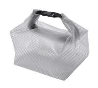 Brrnoo Borsa Toilette Resistente All'acqua Borsa Doccia con Apertura Grande in EVA Grigio Trasparente Custodia per Trucco per Nuoto Palestra Viaggi Durevole Organizzatore Cosmetico