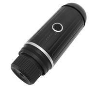 Brrnoo Caffettiera Portatile, Macchina per caffè Portatil con Cucchiaio 19 Bar di Pressione Estrazione a Caldo Freddo Capsule in Polvere di caffè Doppio Uso Macchina per Fare il per la Casa