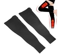 Brrnoo Calza Alta Compressione Coscia, 1 Paio di Calze Compressive alla Caviglia, Vene Varicose, Gonfiore, Edema, per Donna e Uomo(m)