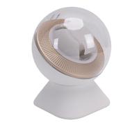 Brrnoo Caricaorologi Automatico per Orologio Singolo, Motore Silenzioso, Cuscino Regolabile con Materiale in PVC, 4,33 X 6,3 X 4,33 Pollici, Tecnologia Motore Silenzioso, vestibilità Al (WHITE)