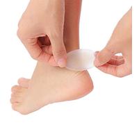 BRRNOO Cerotti per Vesciche Sul Tallone, Cuscinetti in Gel Idrocolloide, Cerotti Adesivi per Corsa, Escursionismo, Pattinaggio con Blocchi in Gel Morbidi e flessibili. L'attrito (A)