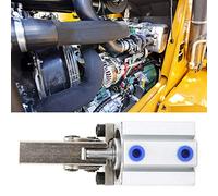 Brrnoo Cilindro con Leva del Braccio di Presa del Cilindro Pneumatico a Doppio Effetto ALC con Prestazioni Elevate per Applicazioni Industriali (ALC40 non è magnetico)