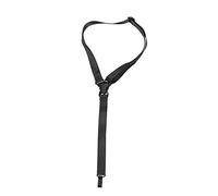 Brrnoo Cinta di Chitarra Classica, Nylon Fit Snap del Cordino con Gancio 2 Colori Ukulele Cinghie Ukulele Regolabile Cinghia (BLACK)