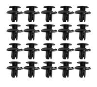 Brrnoo Clamp/Holder di Fermo per Paraurti per Auto, Motore Sotto Copertura Clamp/Holder di Fermo a Spinta Push di Pannelli di Rivestimento in Nylon Nera per un Po 'di Auto (Dieci pacchetti)