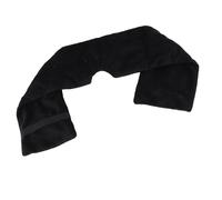 BRRNOO Comoda Copertura per gli Occhi Morbida e Ponderata per il Sonno Notturno Che Blocca la Luce Nei Viaggi in Ufficio (BLACK)