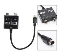 BRRNOO Convertitore da Coassiale a, Convertitore da Pal a Ntsc da Coassiale a con TV Conversione Video Speciale ABS Professionale IO20 Link/Sync Modulatore Uscita per HD BOX