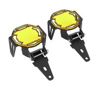 Brrnoo Coperchio di Luce della Nebbia, Copertura delle Luci della Nebbia per Moto con Guarnizione a Vite Alluminio Moto Mieta Lampada di Protezione Mieta Miega per S1000XR F750GS F850GS R1200GS/