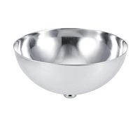 BRRNOO Coperchio per Piatto per Alimenti in Acciaio Inossidabile Coperchio per Mosche da 10 Pollici per Ristoranti a Buffet Elegante (Treppiede argento da 12,5 pollici)