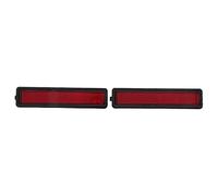 Brrnoo Copertura Luci di Posizione, Copertura Luci di Posizione Laterali a LED 63141377849 2 Pezzi di Laterali Anteriori per E30 E32 E34 318i 325i 525i 735i (rosso)