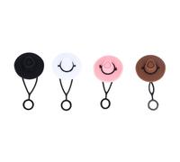 BRRNOO Coperture con Punta in Cannuccia per Tazze Semplici e Moderne, Confezione da 8 Coperchi in Silicone a Forma di Cappello per e (4PCS)