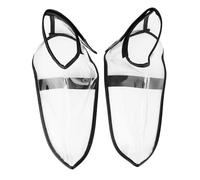 Brrnoo Coperture per Protezione per Scarpe, con Ganci Regolabili e Addetti Al Gancio 1 Coprotta Impermeabile per le Scarpe per massaggio. (M 300ml 6,8x9,3 cm / 2.7x3.7in)