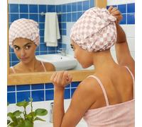 BRRNOO Cuffia Doccia Riutilizzabile, Cuffia Bagno Impermeabile per Donna con Morbida Fascia Elastica, Protegge i Capelli dall'umidità per la Doccia Termale