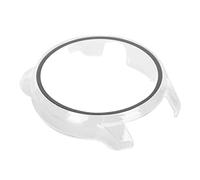 Brrnoo Custodie per Orologi Pace 2 - Protezione Ultra Sottile e Trasparente a Forma Rotonda, Schermo in Vetro Temprato Antigraffio, Copertura Completa con Adesione Perfetta