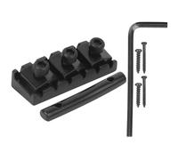 Brrnoo Dado per Chitarra, Bloccando Tremolo con Tutte le Viti di Montaggio Necessarie e una Lega di Zinco Esagonale Gratuita, Dado di Chitarra Elettrica a Blocco della Corda Elettrica di Rame per