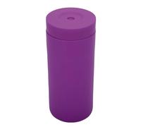 Brrnoo Dispenser di Sapone per Piatti in Silicone, Bottiglia da Spremere per Lavello della, Dispenser di Sapone Manuale Ricaricabile con Design Morbido e Moderno, per Bagno, per (PURPLE)