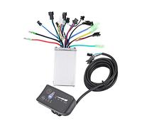 BRRNOO Display LED Impermeabile da 250 W/350W Kit di Controller Senza Spazzole per Biciclette Elettriche con Caratteristiche a Prova di Pioggia, Leggero e Resistente e Facile (48V 250W/350W)