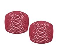 BRRNOO Fascia Elastica Antiscivolo per Capelli Hijab, Comodo Strato di Base per Sciarpe, Fascia Leggera con Materiale PP Liscio per L'uso Quotidiano, Sport (Profondo rosso)