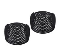 BRRNOO Fascia Elastica Antiscivolo per Capelli Hijab, Comodo Strato di Base per Sciarpe, Fascia Leggera con Materiale PP Liscio per L'uso Quotidiano, Sport (BLACK)