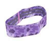 Brrnoo Fascia Elastica Resistenza, Bande per Esercizi Loop, Non Scivola, con Forte elasticità per Allenamento Yoga e Forza (Mimetico Viola M(76cm))