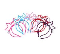 BRRNOO Fascia per Capelli con Illuminata a LED, Fasce per Capelli Lampeggianti da 40 Pezzi con 3 modalità, per Feste, Matrimoni, Compleanni, Spettacoli Teatrali (Fascia per con illuminata)