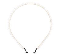 BRRNOO Fascia per Capelli con Perle Donna, Accessorio per Capelli Semplice e Confortevole con Lega Brillante, per Balli di Feste di Nozze, 6 Colori (Stile E)