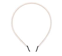 BRRNOO Fascia per Capelli con Perle Donna, Accessorio per Capelli Semplice e Confortevole con Lega Brillante, per Balli di Feste di Nozze, 6 Colori (Stile F)