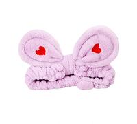 BRRNOO Fascia per Capelli in Peluche da Donna Fascia per Capelli Elastica Morbida e Confortevole per il Lavaggio del Viso Cura della Pelle Accessorio per Capelli Elastico Leggero (463 ama il viola