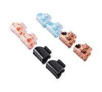 BRRNOO Fermaglio Magnetico per Capelli, Fiocco per Capelli con Chiusura Magnetica, Tenuta Antiscivolo Bordi Arrotondati for Fini Spessi Ricci Lisci Donna