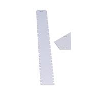 Brrnoo Gaometro per Chitarra, il Sovrano Dritto con a Chitarra è di Circa 10x5 Cm di Materiale in Alluminio per la Maggior Parte delle Chitarre Elettriche o delle Chitarre Acustiche (SILVER)