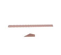 Brrnoo Gaometro per Chitarra, il Sovrano Dritto con a Chitarra è di Circa 10x5 Cm di Materiale in Alluminio per la Maggior Parte delle Chitarre Elettriche o delle Chitarre Acustiche (GOLD)
