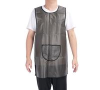 BRRNOO Grembiuli Salone Cinghie Regolabili in TPU per Cucina Casa Piscina Parrucchiere con Tasche Portaoggetti