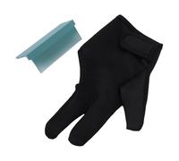Brrnoo Guanto Barbiere a 3 Dita Accessorio per Piastra per Capelli Strumento per lo Styling Professionale Accessori Resistenti Al Calore per Uso Domestico in Salone Nero Verde