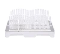 Brrnoo Guida per Affettare Pieghevole Tagliere per Pane Regolabile per Torte Bagel Fatte in Casa Pasta Madre con Base Antiscivolo in Plastica ABS