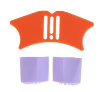 BRRNOO Guida per L'eyeliner in Silicone Multifunzionale Riutilizzabile per L'eyeliner con Balsamo per Ombretti Nasali a Manico Lungo e Corto per Trucco Occhi per Principianti