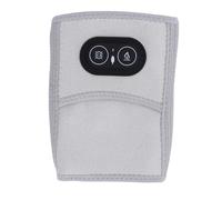 BRRNOO Il Tutore per Braccio Vibrante con Imbottitura per Gomito Riscaldato Elettrico Riduce Il Gomito Doloroso, Ideale per Atleti e Impiegati (Grigio chiaro)