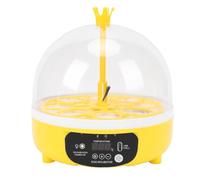 Brrnoo Incubatrice Automatica per Uova con Coperchio Trasparente per il Controllo dell'umidità per la Schiusa delle Uova di Gallina