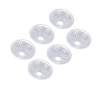 BRRNOO Inserti Flangiati per, Coppe Collezione Coppe a Mani Libere Pompaggio Efficiente 6 Pezzi Inserti per Cuscini Flangiati in Silicone per Mamma e Bambino