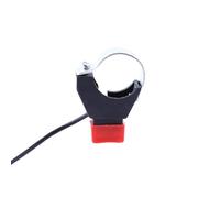 Brrnoo Interruttore di Arresto Momentaneo, Pulsante Switch Fit 22 Mm Rubsta con Facile Installazione, Tutti i Modelli per Mini Moto Quad Dirt Bike