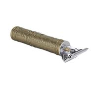 Brrnoo Kit Tagliacapelli Elettrico Vintage Ricaricabile Tramite USB con 4 Pettini Guida per Taglio di Capelli Barbiere a Casa