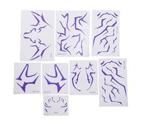 BRRNOO Kpop Anime Cosplay Adesivi Temporanei a Tema Kpop per Giochi di Ruolo e Temi Anime per Feste (Tipo 1)