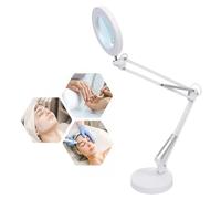 Brrnoo Lampada Scrivania a LED con Lente D'ingrandimento, Luce con