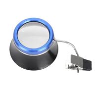 Brrnoo Lente di ingrandimento 20x con clip per occhiali, ideale per gioielli, riparazione e orologiaio