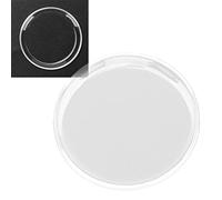 Brrnoo Lente rotonda per orologio, lente in cristallo, impermeabile, trasparente, 40,5 - 43,5 mm, robusto e rotondo, 42.5*5.0*1.5