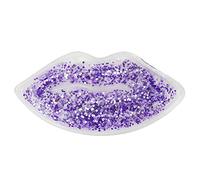 BRRNOO Lips Ice Pacco, Pacchetti di Gel a Forma di Labbro, Pacchetto di Compressione Calda e Fredda Riutilizzabile, Alleviare il Dolore e Rilassarsi le Labbra, per un per la Cura delle (PURPLE)