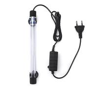 Brrnoo Luce Pulita per Acquario, Lampada Sterilizzante UV per Alghe Pulite per Acquario, con Potenti Ventose, Mantiene una Buona Qualità 'Acqua e Riduce le Alghe, per Acquari e (Spina