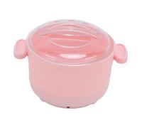 BRRNOO Macchina di Fusione della Cera Elettrica, Calda per Cera Elettrica, Si Scioglie Rapidamente Perline di Cera, Pentola di Cera in Silicone Non Bastoncino, Depilazione e (PINK)