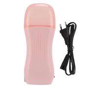 BRRNOO Macchina per Cera a Rullo Riscaldatore Depilatorio 40W Riscaldamento Uniforme Scaldacera per Depilazione per Uso Domestico Professionale Materiale ABS Capacità Rullo Cera 100g (PINK)