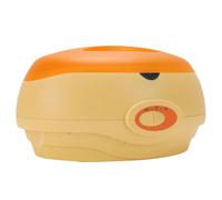 BRRNOO Macchina per Sciogliere la Cera 100 W, Riscaldatore per Scaldacera Ad Alta Potenza, Riscaldamento Rapido, Facile Pulizia, con Coperchio Giallo, per Ceretta per Depilazio (Spina europea 220 V)