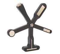 BRRNOO Magnete per Unghie 6 in 1 Multifunzione Potente Strumento Magnetico per Smalto Gel Nero Professionale Qualità Salone Disegni per Nail Art 3D per Salone di Bellezza per la Casa